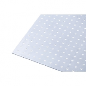 Wickes Metal Sheet Perforated Round Hole 4.5mm Galvanised St £22.89