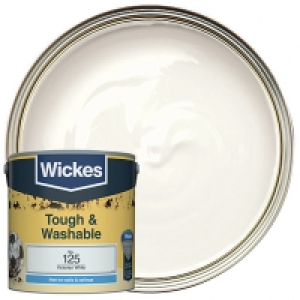 Wickes Victorian White - No.125 Tough & Washable Matt Emulsi £12.00