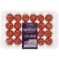 Ocado  M&S Select Farms 24 Aberdeen Angus Beef Meatballs
