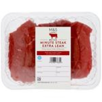 Ocado  M&S Select Farms Minute Steak Extra Lean