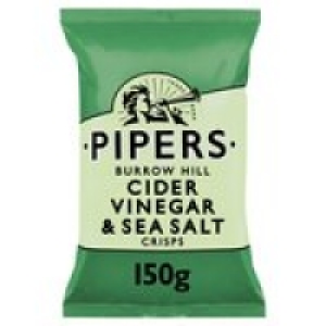 Pipers Burrow Hill Cider Vinegar & Sea Salt Crisps £1.50