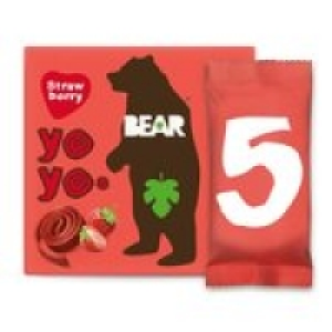 BEAR Fruit Yoyos Strawberry Multipack £2.00