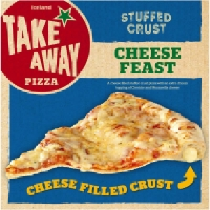 Iceland Stuffed Crust Cheese Feast Pizza 453g &pound;2.00