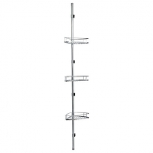 Croydex Rust Free Triple Corner Chrome Storage Basket - 270m £28.00