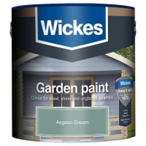 Wickes Garden Colour Matt Wood Treatment Aegean Dream 2.5L