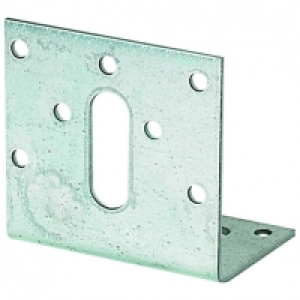 Wickes  Wickes Galvanised Angle Bracket 125 x 125 x 46mm