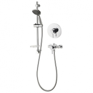 Aqualisa Concentric Single Outlet Shower Valve with Built-In