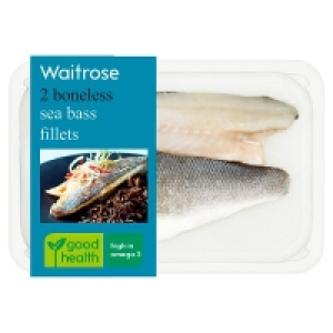 Waitrose 2 Mediterranean Sea Bass Fillets £5.50