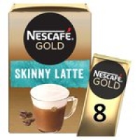 Morrisons  Nescafe Gold Skinny Latte Instant Coffee 8 x Sachets