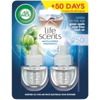 BMStores  Air Wick Life Scents Diffuser Refill 2pk - Linen in the Air