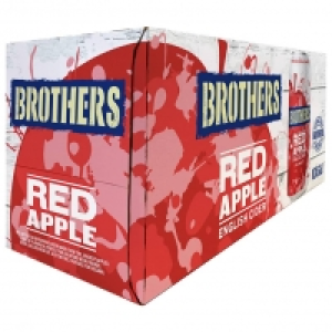 Brothers Red Apple English Cider 10 x 440ml £6.99