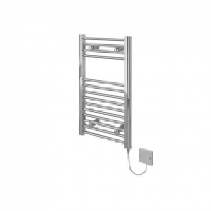 Kudox Flat Electric Towel Radiator - Chrome 400 x 700 mm £92.00