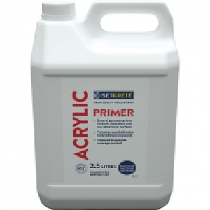 Setcrete High Performance Floor Levelling Acrylic Primer - 2 £12.50