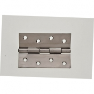 Wickes Butt Hinge - Stainless Steel 102mm Pack of 3 £11.09