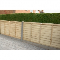Wickes  Forest Garden Pressure Treated Overlap Fence Panel - 6ft x 3