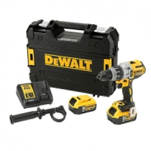 Wickes  DEWALT DCD996P2-GB 18V XR 2 x 5.0Ah Brushless 3 Speed Cordle