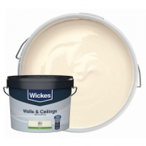 Wickes Vinyl Silk Magnolia 10L £18.00