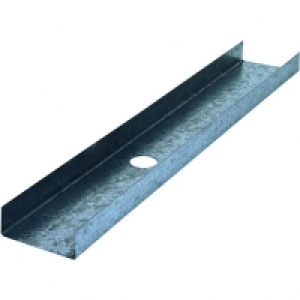 Wickes  Wickes Galvanised Metal U Channel Studwork - 0.55mm X 72mm X