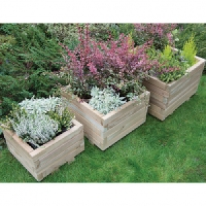 Forest Garden Kendal Square Planter Set of 3 £98.00