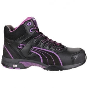 Puma Mid Stepper Womens Safety Trainer Boots Black - Size 37 £85.00