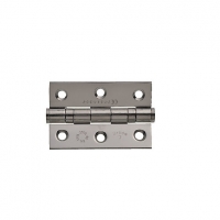 Wickes  Wickes Grade 7 Fire Rated Ball Bearing Hinge - Polished Stai