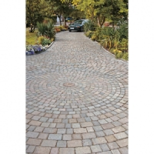 Marshalls Drivesett Tegula Textured Driveway Circle Paving K £450.00