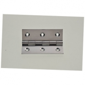 Wickes Butt Hinge - Chrome Brass 76mm Pack of 3 £4.50