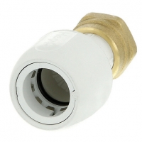 Wickes  Hep2O HD25A/15WS Straight Tap Connector - 1/2in x 15mm