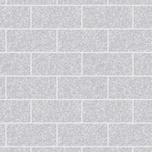 Wickes  Contour Silver Glitter Tile Kitchen & Bathroom Wallpaper - 1