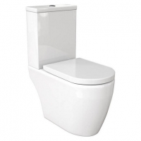 Wickes  Wickes Galeria Open Back Close Coupled Toilet Pan & Soft Clo