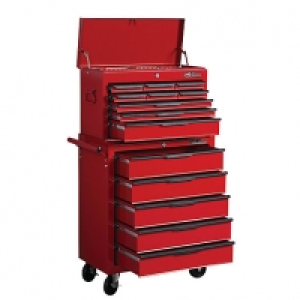 Wickes  Hilka Heavy Duty 14 Drawer Tool Chest and Cabinet Combinatio