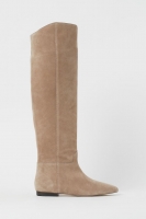 HM  Knee-high suede boots