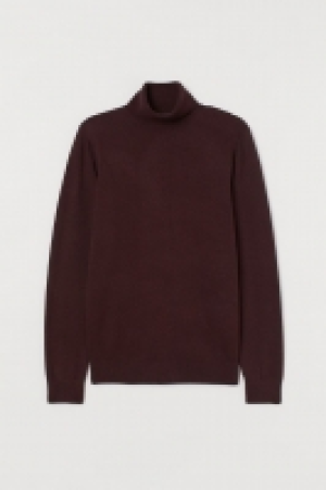 Fine-knit polo-neck jumper £9.00