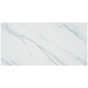 Calacatta Matt White Glazed Porcelain Tile 600 x 300mm Sampl