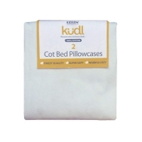 QDStores  Kidsaw Kudl Kids Pillowcases 100% Cotton (2) White