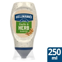 Iceland  Hellmanns Garlic and Herb Sauce 250ml