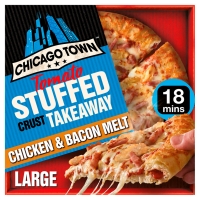 Iceland  Chicago Town Takeaway Large Stuffed Crust Chicken & Bacon Me