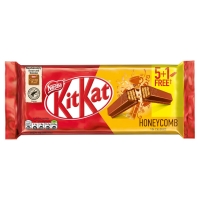 Iceland  Kit Kat 2 Finger Honeycomb Chocolate Biscuit Bar Multipack 5
