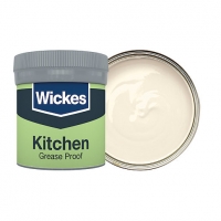 Wickes  Wickes Ivory - No. 400 Kitchen Matt Emulsion Paint Tester Po