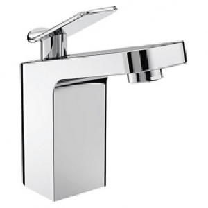 Wickes  Bristan Alp 150mm 1 Hole Deck Bath Mixer Tap - Chrome