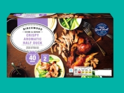Lidl  Birchwood Crispy Aromatic Half Duck with Pancakes