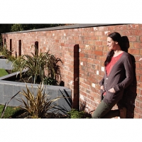 Wickes  Marshalls Old Mill Brick Textured Walling - Sunset 65mm Pack