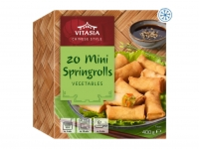 Vitasia 20 Mini Vegetable Spring Rolls £1.59
