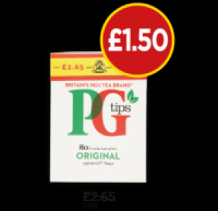PG Tips £1.50