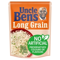 Iceland  Uncle Bens Long Grain Microwave Rice 250g