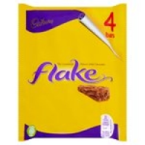 Cadbury Flake Chocolate Bar Multipack 4 pack £1.00