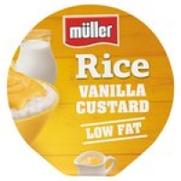Morrisons  Muller Rice Vanilla Custard Low Fat Dessert
