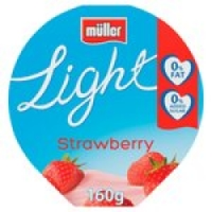 Morrisons  Muller Light Strawberry Yogurt