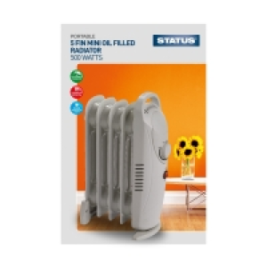 Status Oil Filled Radiator 5 Fin 500W £20.00