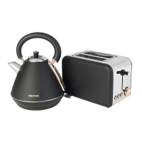 RobertDyas  Salter COMBO-3646 1.7L 3KW Pyramid Kettle and 850W 2-Slice T